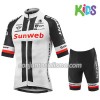 Conjunto Maillot + Culotte Corto 2018 Team Sunweb Niños N001